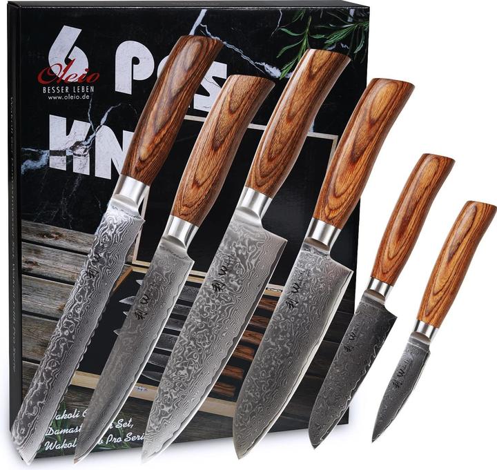 Produktbild Wakoli Edib Pro Damastmesser-Set (20 cm)