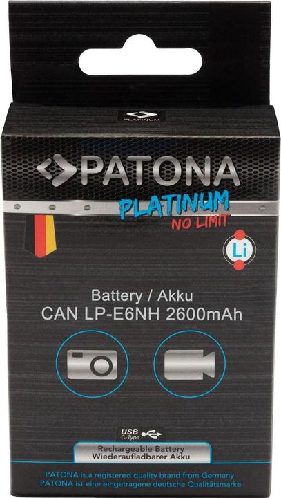 Image du produit Patona Platinum LP-E6NH (Batterie)