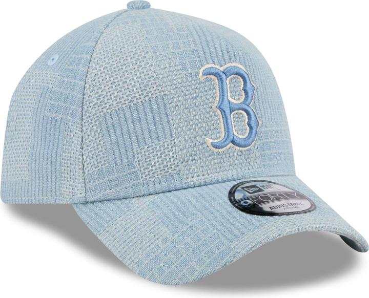 Actual product image New Era A-Frame Trucker Cap PATCHWORK Boston Red Sox sky (One size)