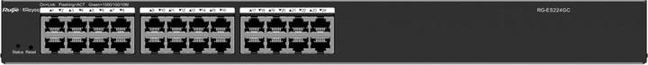 Image du produit Ruijie Commutateur intelligent Gigabit 24 ports, 24 ports RJ45 Gigabit, boîtier en acier montable en rack (24 Ports)