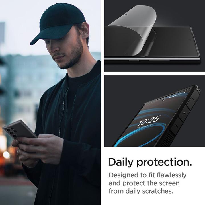 Image du produit Spigen Film hydrogel Neo Flex pour Samsung Galaxy S24 Ultra - 2 pcs. (2 pièce(s), Samsung Galaxy S24 Ultra)