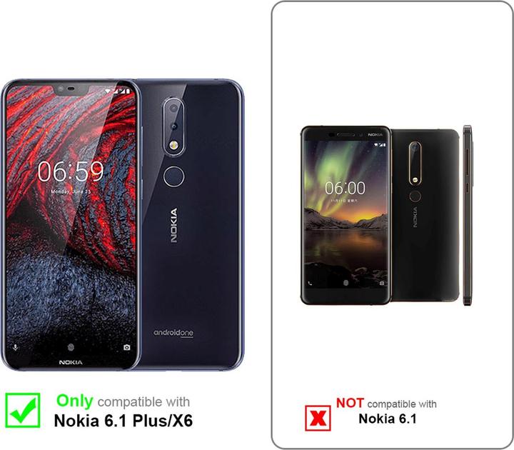 Productafbeelding Cadorabo TPU Candy Cover (Nokia 6.1 Plus)
