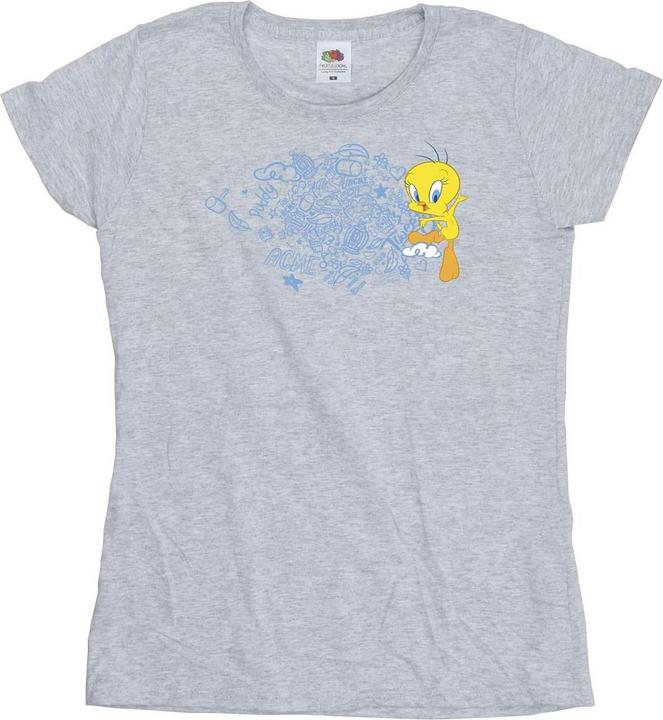 Image du produit Looney Tunes - T-shirt ACME DOODLES TWEETY - Femme (XL)