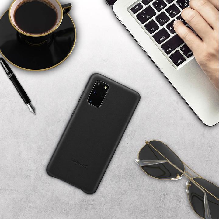 Actual product image Samsung Leather Cover (Samsung Galaxy S20+)