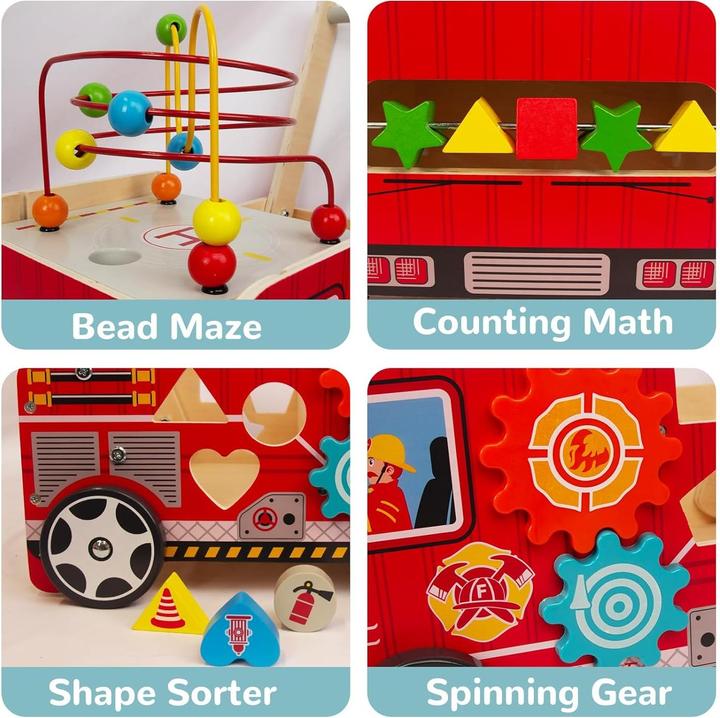 Produktbild Woodenfun Lauflernwagen