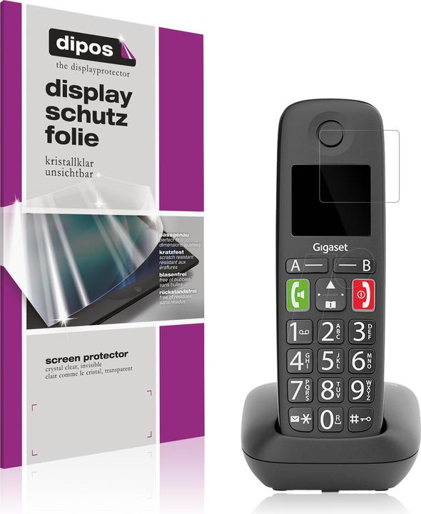 Image du produit Dipos Film de Protection d’écran Crystalclear pour Gigaset E290