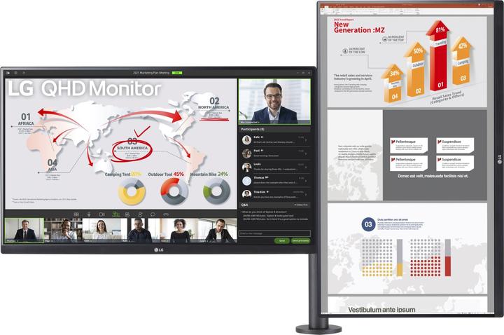Immagine prodotto LG 27QP88DP-BS (2560 x 1440 pixel, 27")