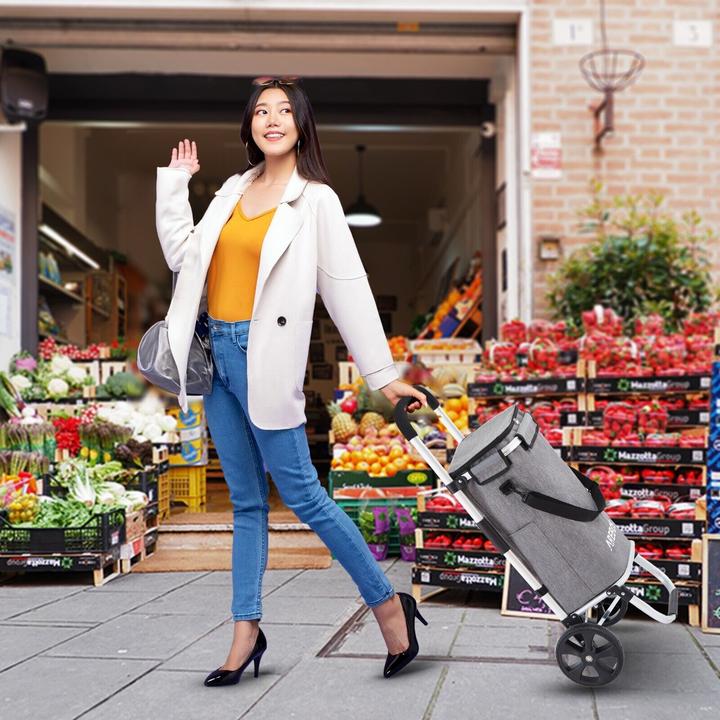 Produktbild Arebos Einkaufstrolley