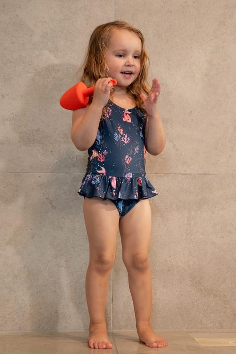 Actual product image Filibabba Eva – Swimsuit 3-4 years – Rainbow Reef (98, 102, 104, 100 A)