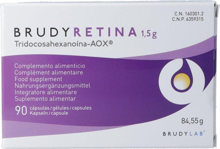 Produktbild Brudyretina Kapsel (90 Stück, Kapseln, 76.50 g)