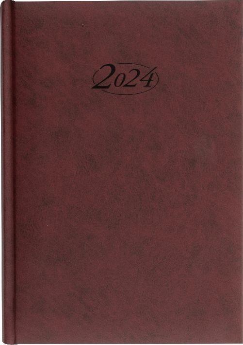 Produktbild Stylex 43765 Buchkalender 2021 Chefkalender A5 Timer Bordeaux (A5)