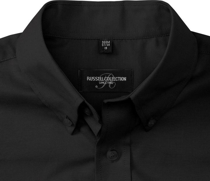 Produktbild Russell Collection Oxford Hemd Kurzarm pflegeleicht (42)