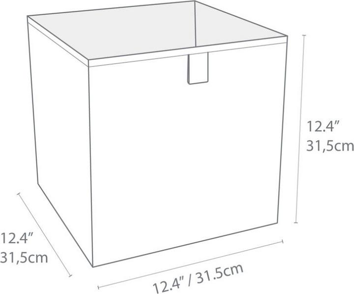 Immagine prodotto Bigso Solna (31,5 x 31,5 x 31,5 cm, 31.50 l)