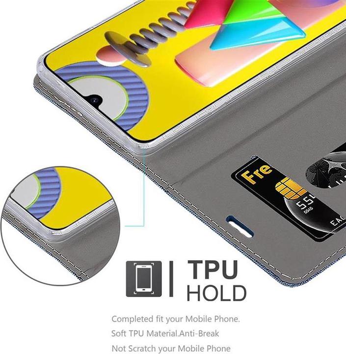 Image du produit Cadorabo Couverture look jeans Book (Samsung Galaxy M31)