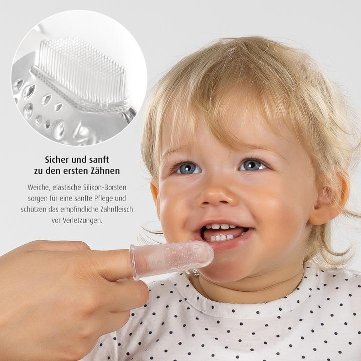 Actual product image Reer Finger Toothbrush (Soft, 2 x)