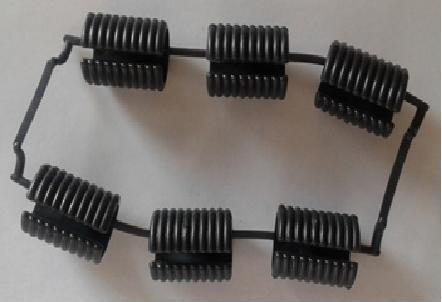 Actual product image Fiam Plastic feet