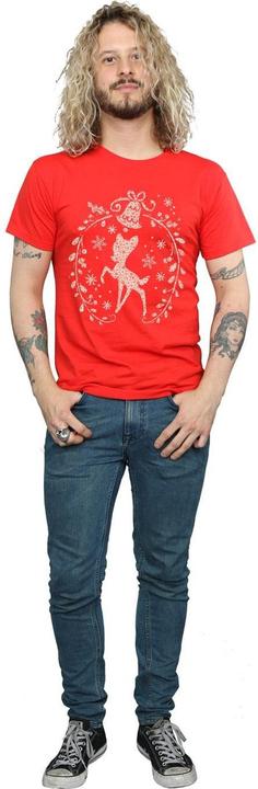 Image du produit Disney - T-shirt BAMBI CHRISTMAS WREATH - Homme (M)