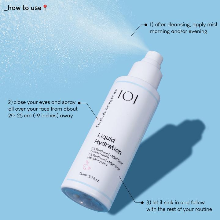 Actual product image Geek & Gorgeous Liquid Hydration (110 ml)