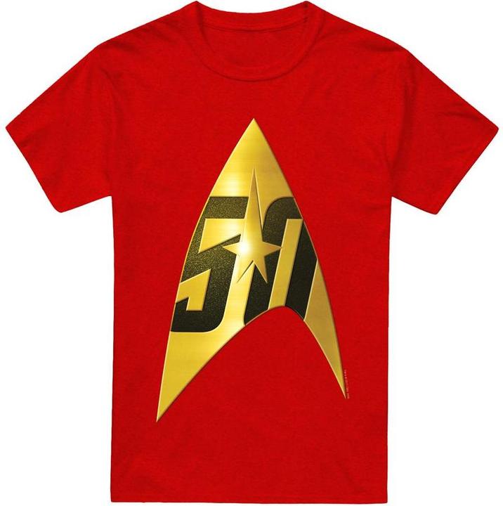 Actual product image Unisex Adult 50th Anniversary Delta T-Shirt (L)