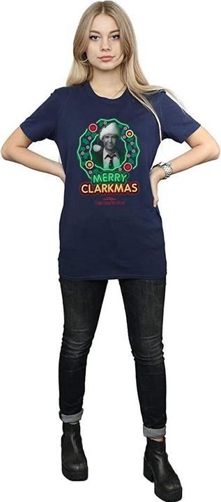 Immagine prodotto National Lampoon´s Vacation Maglietta in cotone Clarkmas Grigio Donna/Donna (XXL)
