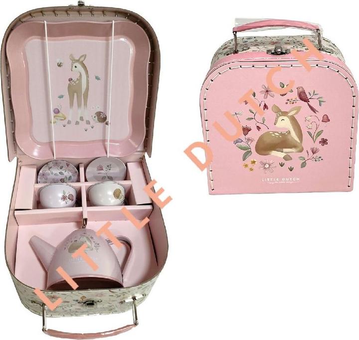 Image du produit Little Dutch Set de thé dans une valise Fairy Garden