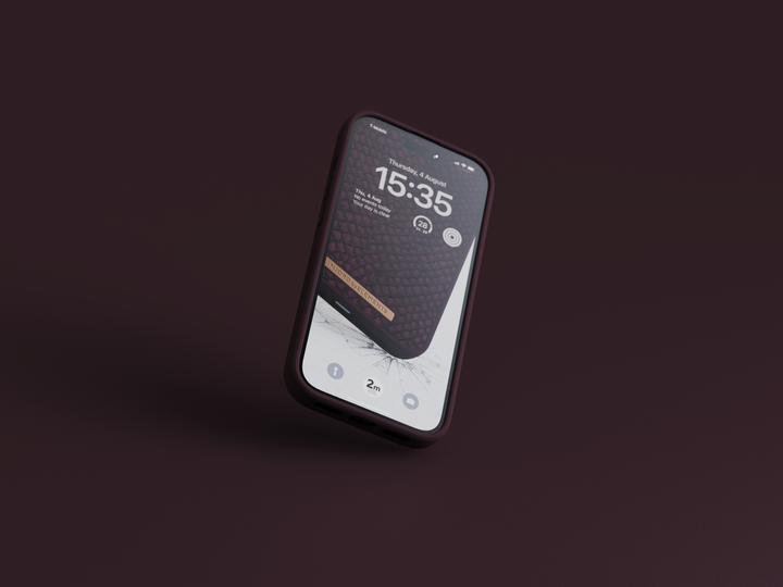Produktbild Njord Salm.Leather Magsafe Case (Apple iPhone 14 Pro Max)