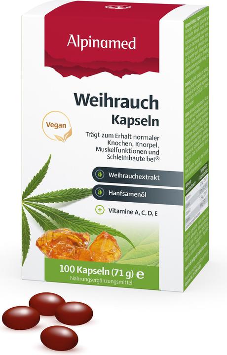 Actual product image Alpinamed Weihrauch (100 Piece, Capsules, 71 g)