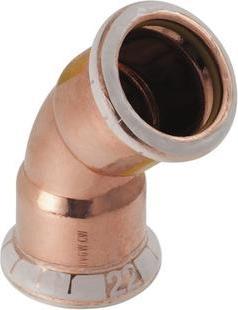 Geberit Kolano Mapress Copper Gas 45° 15mm (34514) (Press connection)