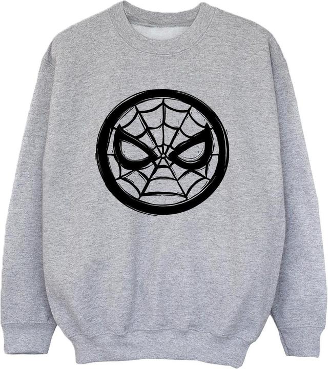 Actual product image Boys Spider-Man Chest Logo Sweatshirt (140, 146)