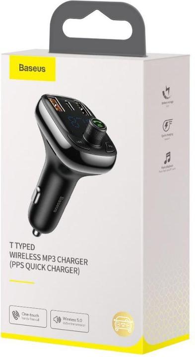 Actual product image Baseus Car Bluetooth MP3 Player T Shaped S-13