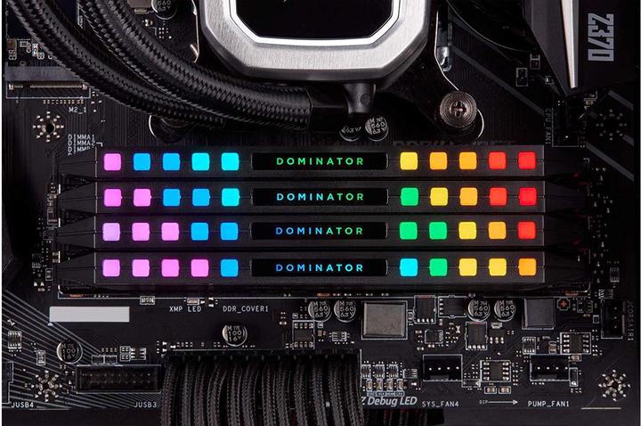 Produktbild Corsair Dominator Platinum RGB (4 x 16GB, 3600 MHz, DDR4-RAM, DIMM)
