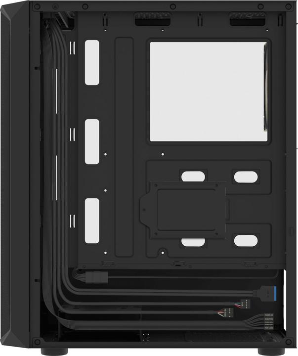 Produktbild Fury Obudowa OBUDOWA SHOBO SH4 RGB MIDI TOWER Z OKNEM CZARNA (ATX, mATX, Mini-ITX)