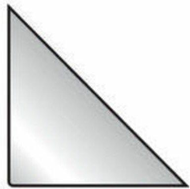 Actual product image Biella 3L triangle pockets 170x170mm (170 x 170 mm, 100 Piece)