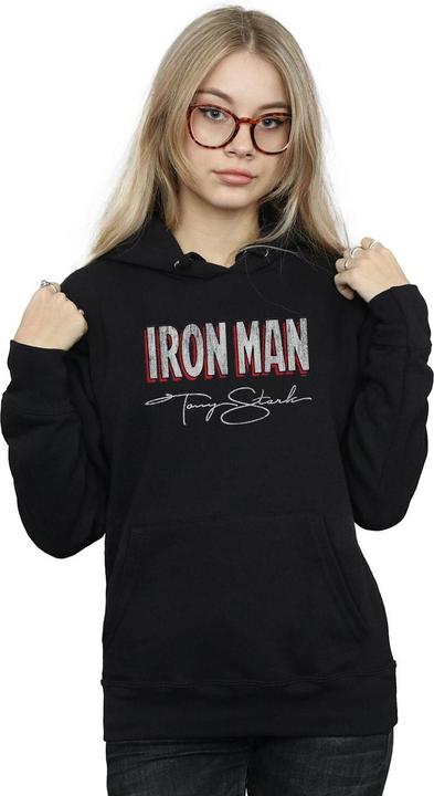 Immagine prodotto Iron Man AKA Tony Stark Felpa con Cappuccio Donna (S)