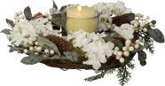 Image du produit IKO Couronne de Noël avec décoration florale l=50cm