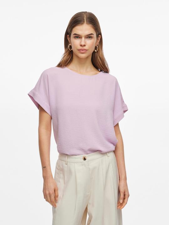 Actual product image Vila Rundhals Oberteil mit kurzen Ärmeln (40)
