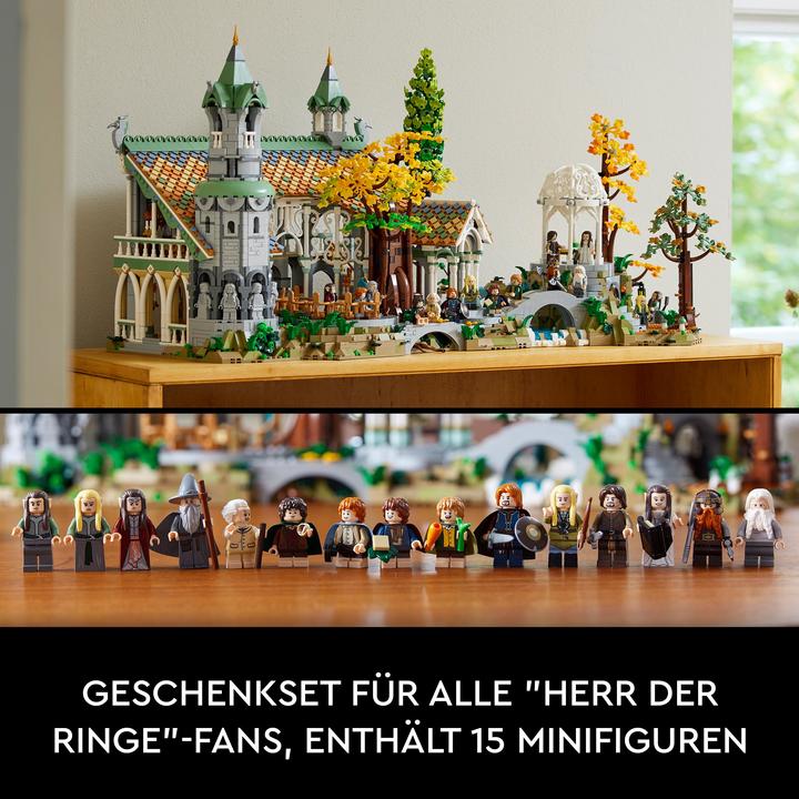 Actual product image LEGO Rivendell (10316, LEGO Lord of the Rings, LEGO Rare Sets)