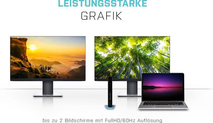 Produktbild i-tec Dual HDMI (USB-C, 9 Ports)