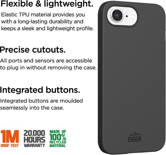 Actual product image Eiger Grip (Apple iPhone 16e)