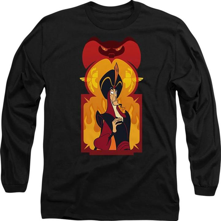 Actual product image Aladdin Unisex Adult The Evil Sorcerer Jafar T-Shirt (S)