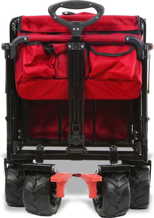 Image du produit Fuxtec Strand-Bollerwagen FX-CTB800 mit UV-geschütztem Sonnendach,Schiebegriff & Innenraumverlängeru