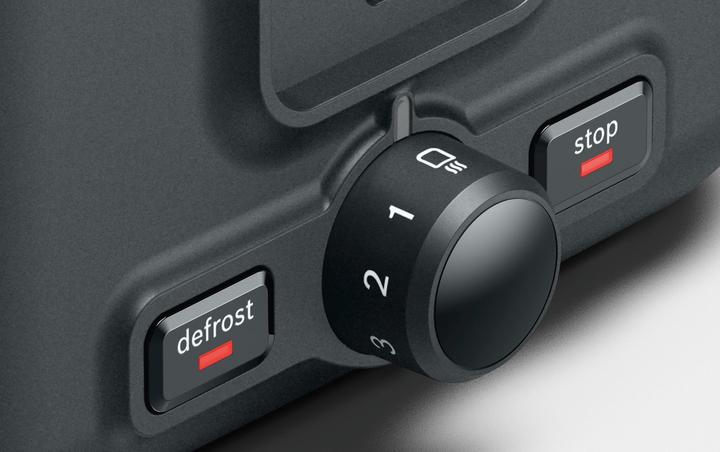Immagine prodotto Bosch Hausgeräte TAT3P424 tostapane 2 fette Nero, Rosso