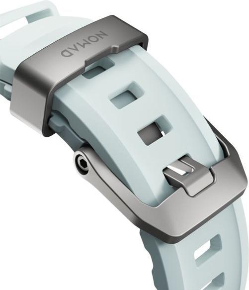 Actual product image Nomad Rocky Point Band 46/49mm Icy Blue Glow Connector Natural (Compression moulded fluororubber (FKM))