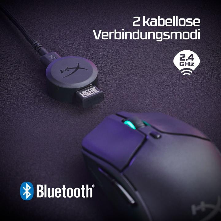 Actual product image HyperX Pulsefire Haste 2 (Wireless, Cable)