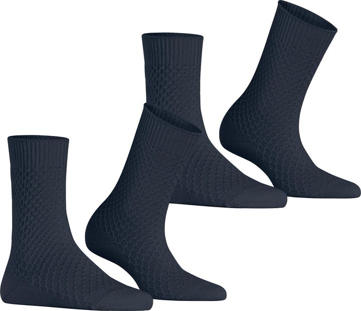 Immagine prodotto Esprit Diamond Knit 2-Pack Donna (Confezione da 2, 39 - 42)