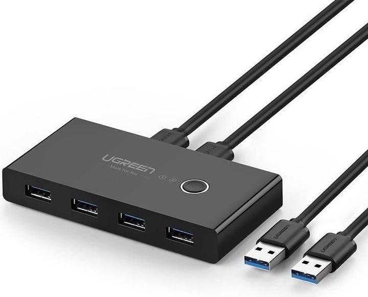 Produktbild Ugreen Sharing Switch Box 30768B, USB 3.0
