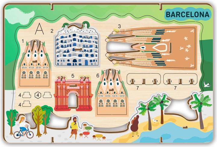Produktbild Avenir 3D Städte-Bastelset Barcelona