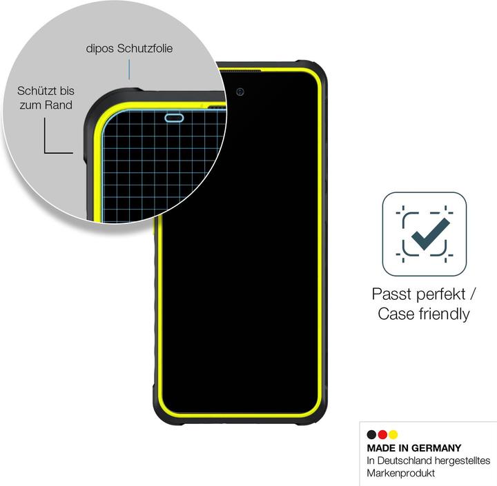 Actual product image Dipos Anti-Shock Screen Protector Matte (1 Piece, Ulefone Armor X)