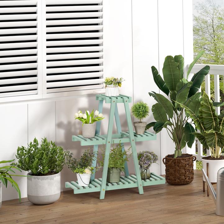 Actual product image Outsunny Plant stand with 3 steps