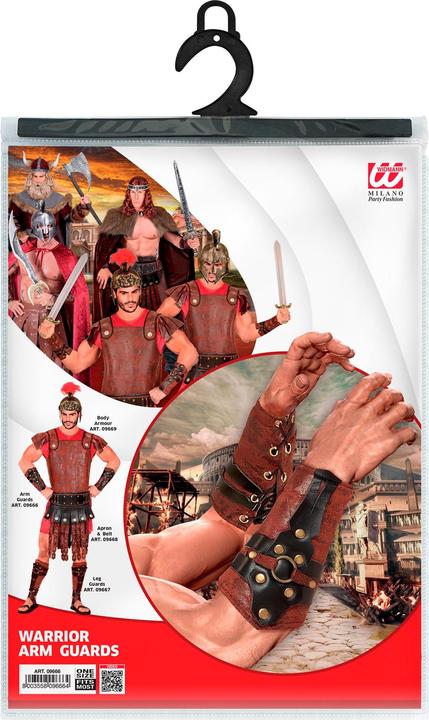 Image du produit Widmann Gladiateurs - Protège-bras en cuir (Taille unique)